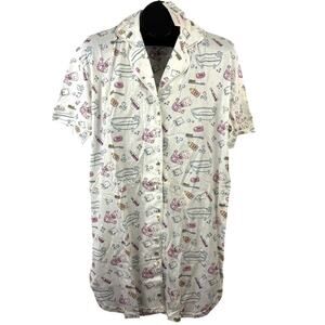 Vintage 1990s Soft Sleepwear Loungewear Gown Women’s Small New Lingerie